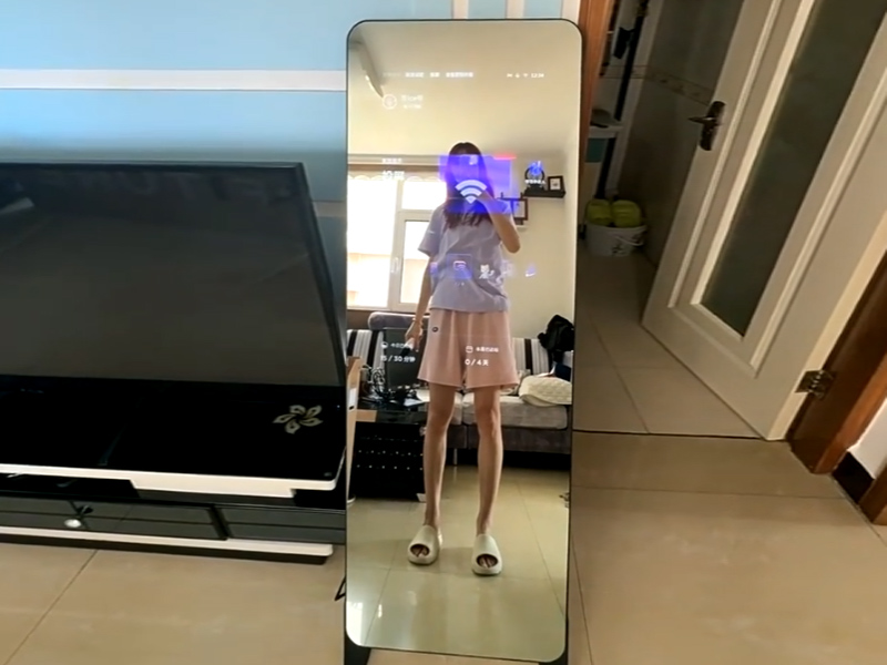 fitness mirror display screen-17-Home gym sport smart workout interactive exercise training fitness mirror lcd advertising display machine touch screen fitness mirror display screen-17-Home gym sport smart workout interactive exercise training fitness mirror lcd advertising display machine touch screen