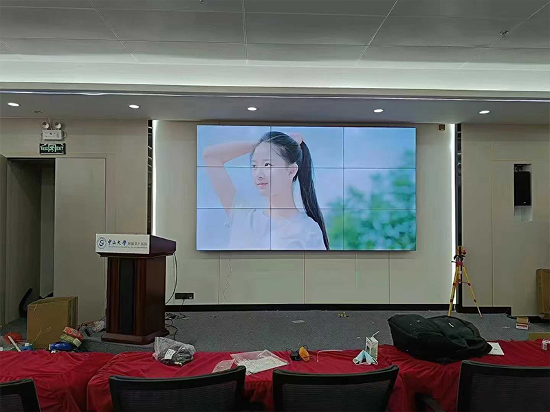 splicing display screen -17-Ultra narrow bezel Hd video wall 4k Lcd panel digital advertising signage machine kiosk splicing display screen