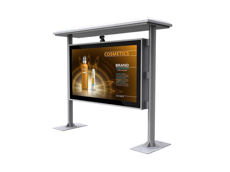 outdoor vertical display screen-17-Waterproof outdoor electronic 4K digital signage lcd led play vertical totem advertising display panel machine screen